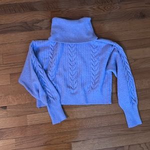 Target - purple turtle neck sweater - XS
